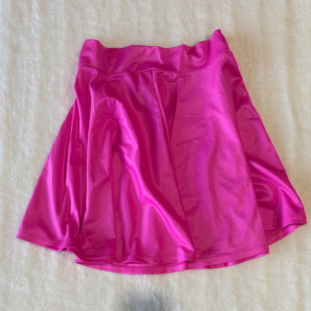 Vibrant Pink Women's Tennis Skirt